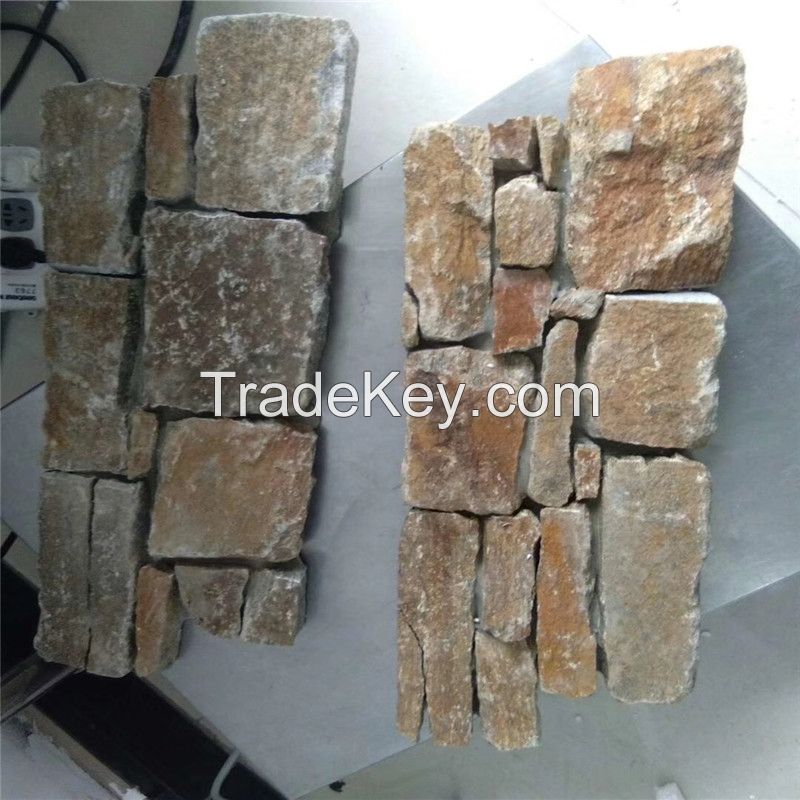 Stone masonry for building stone wall black and gray castle ashlar from field