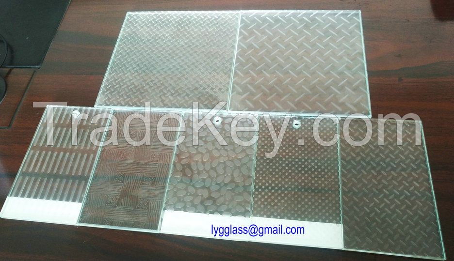 acid etched glass, AG, Anti glare glass, stained glass, anti skiding glass