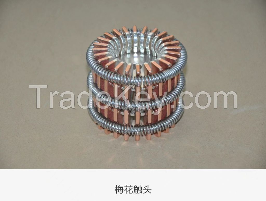 High voltage electrical components such as contact contact guide pole intermediate contacts and other circuit breaker switchgear electronic accessories