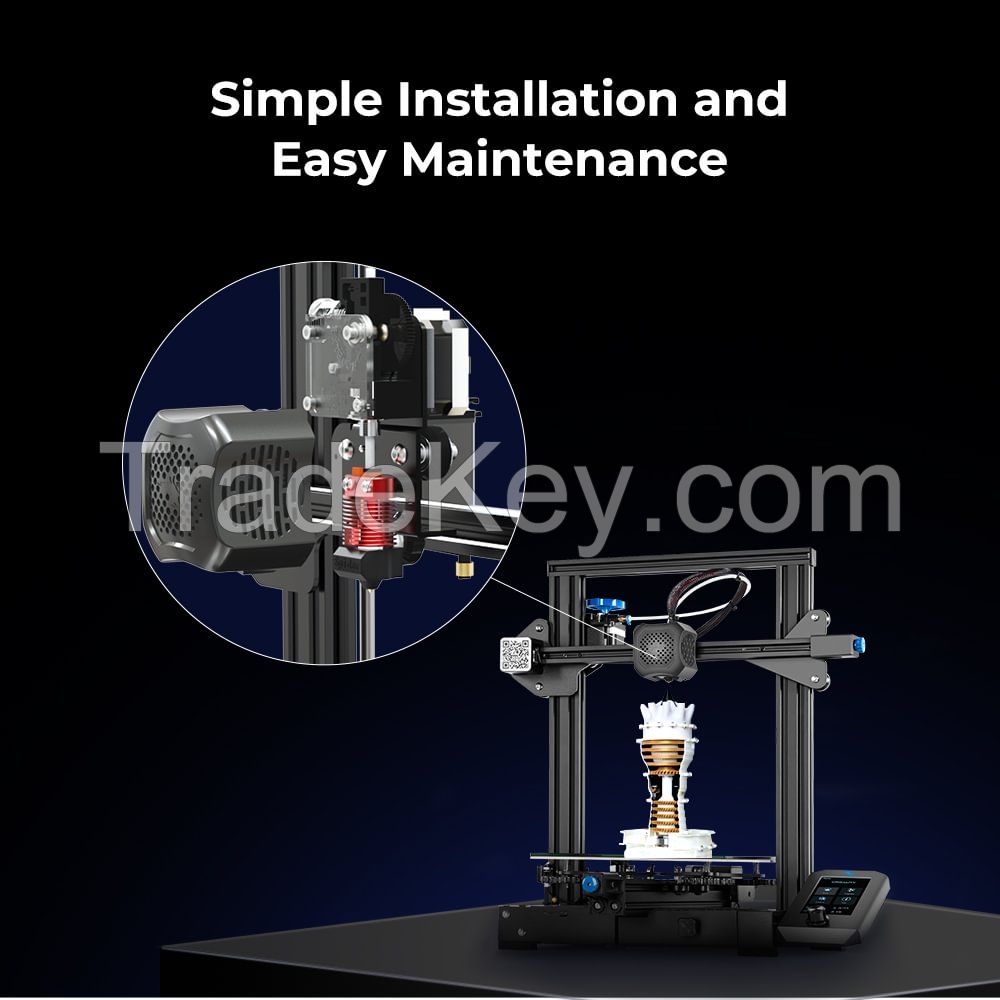 CREALITY Titan Extruder+ High Temperature and High Flow Hotend Kit