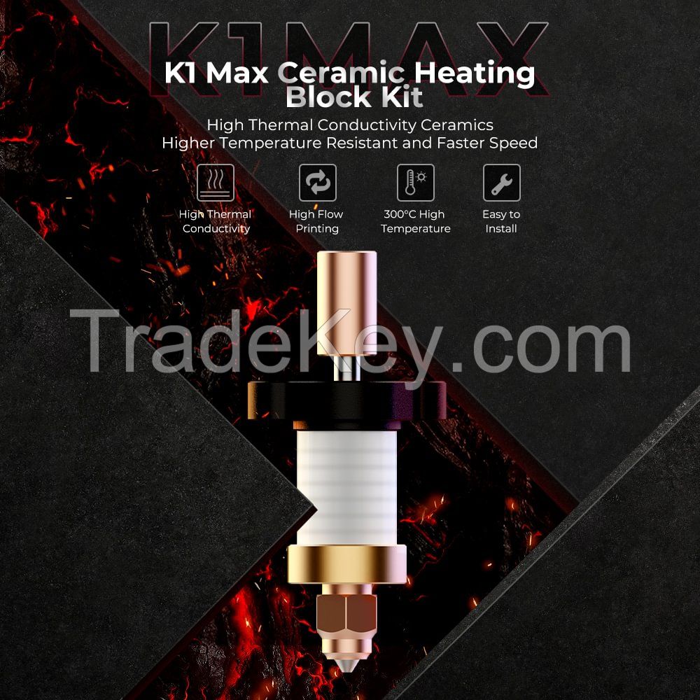 CREALITY K1 Max Ceramic Heating Block Kit