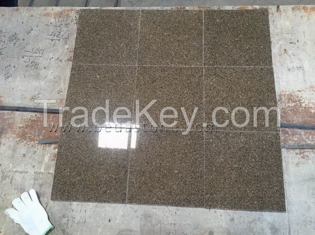 Carioca Gold Thin Granite Flooring Tile