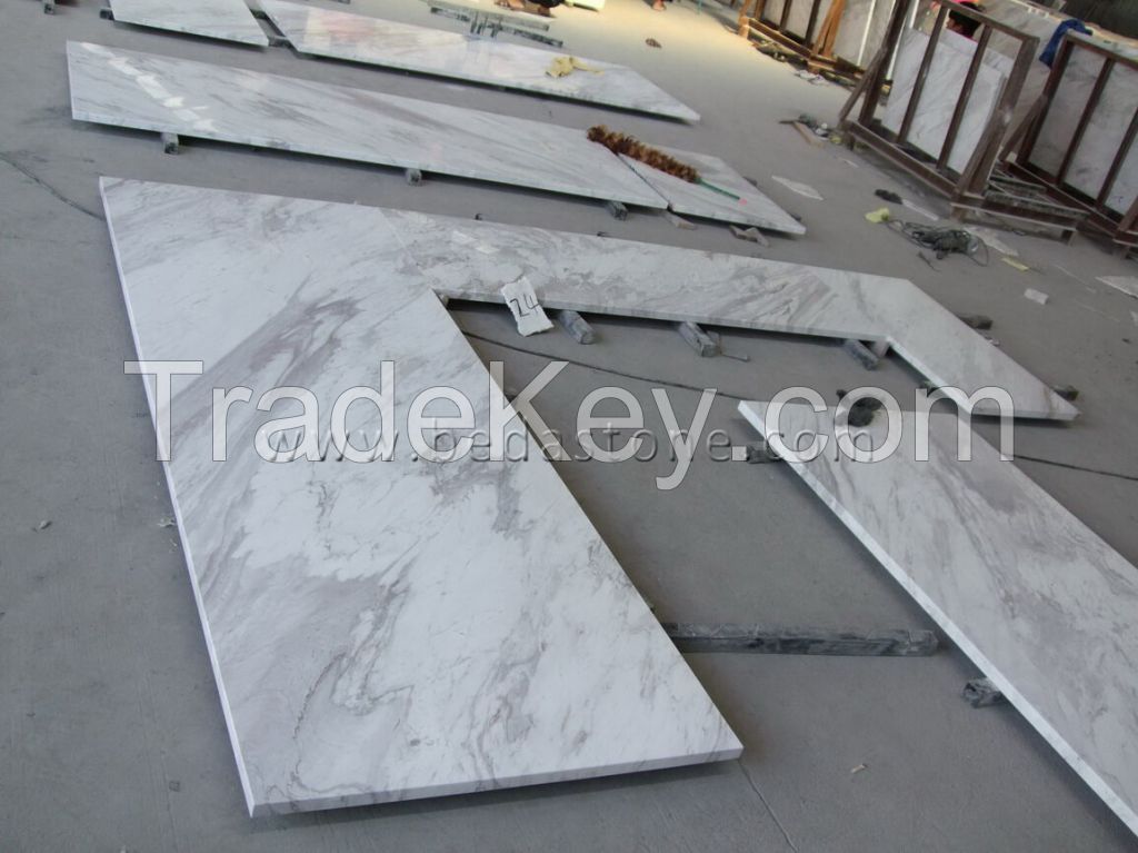 Volakas White Marble Counter Tops
