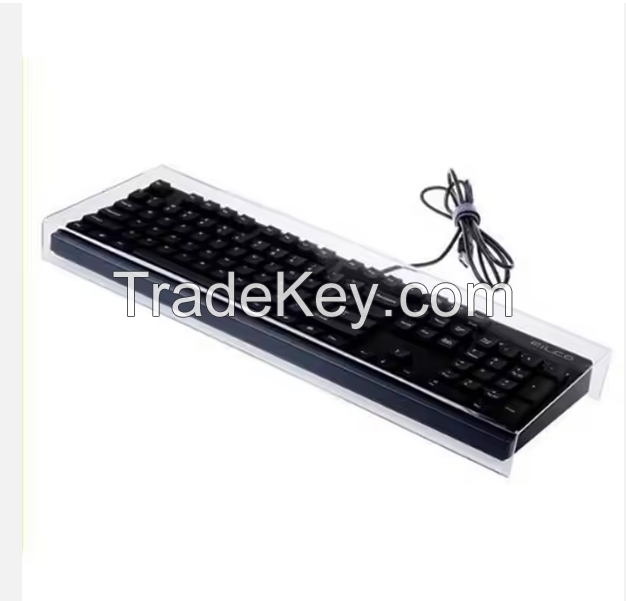 Customized High-quality Acrylic Keyboard Protector Dust Cover Acrylic Anti-cat Keyboard Mouse Cover Keyboard Protective Case