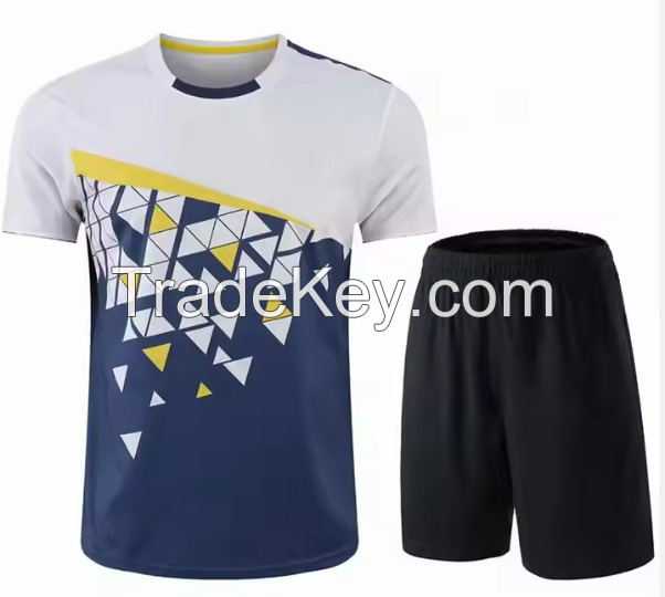 2024 New Badminton Uniforms High Quality Sublimation Sportswear Fashion Badminton Clothing