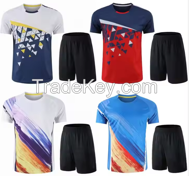 2024 New Badminton Uniforms High Quality Sublimation Sportswear Fashion Badminton Clothing