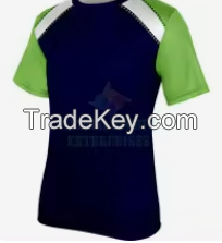 custom men's t-shirt shorts breathable badminton jersey badminton on badminton clothing