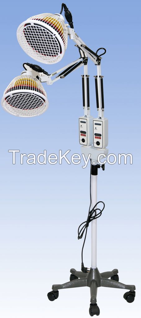 CE Certification Medical Physiotherapy Acupuncture Double Head Heat Treatment Lamp Infrared Therapy TDP Lamp