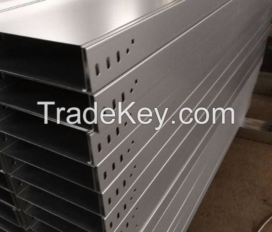 Aluminum Alloy Channel Type Fireproof Galvanized Metal Cable Tray