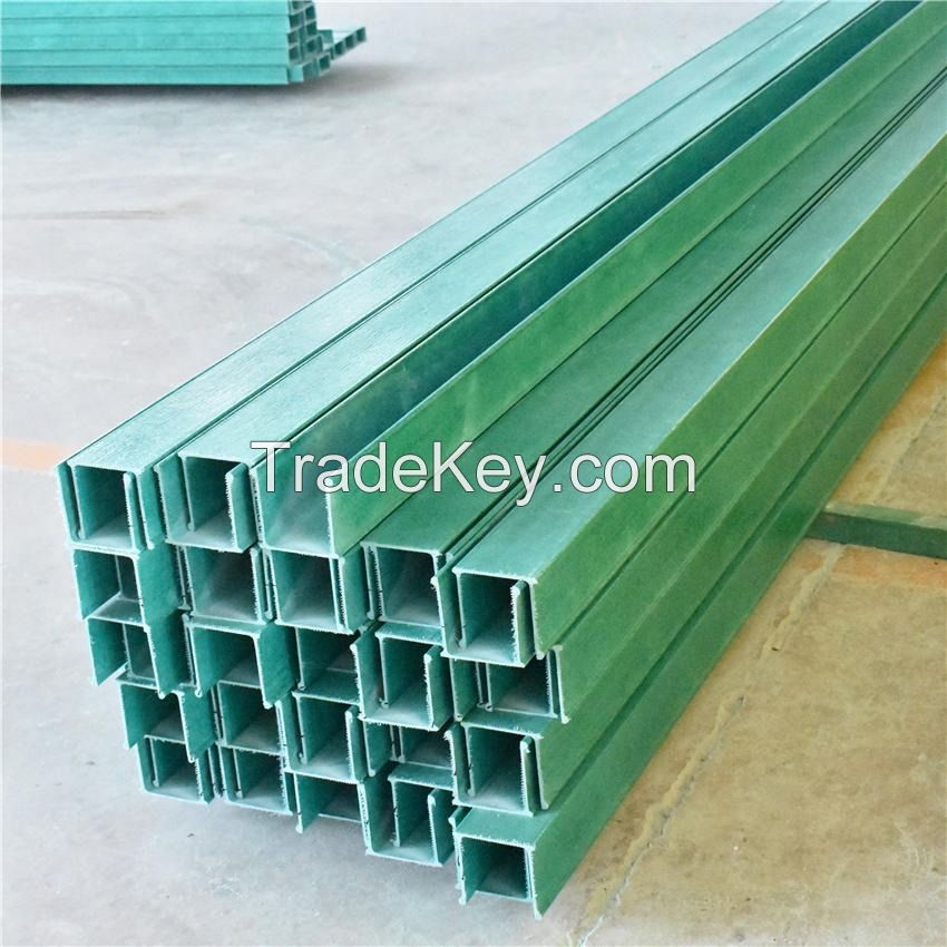 Glass Fiber Reinforced Plastic Cable Tray/Pultrusion FRP Cable Duct/Fiberglass Cable Tray