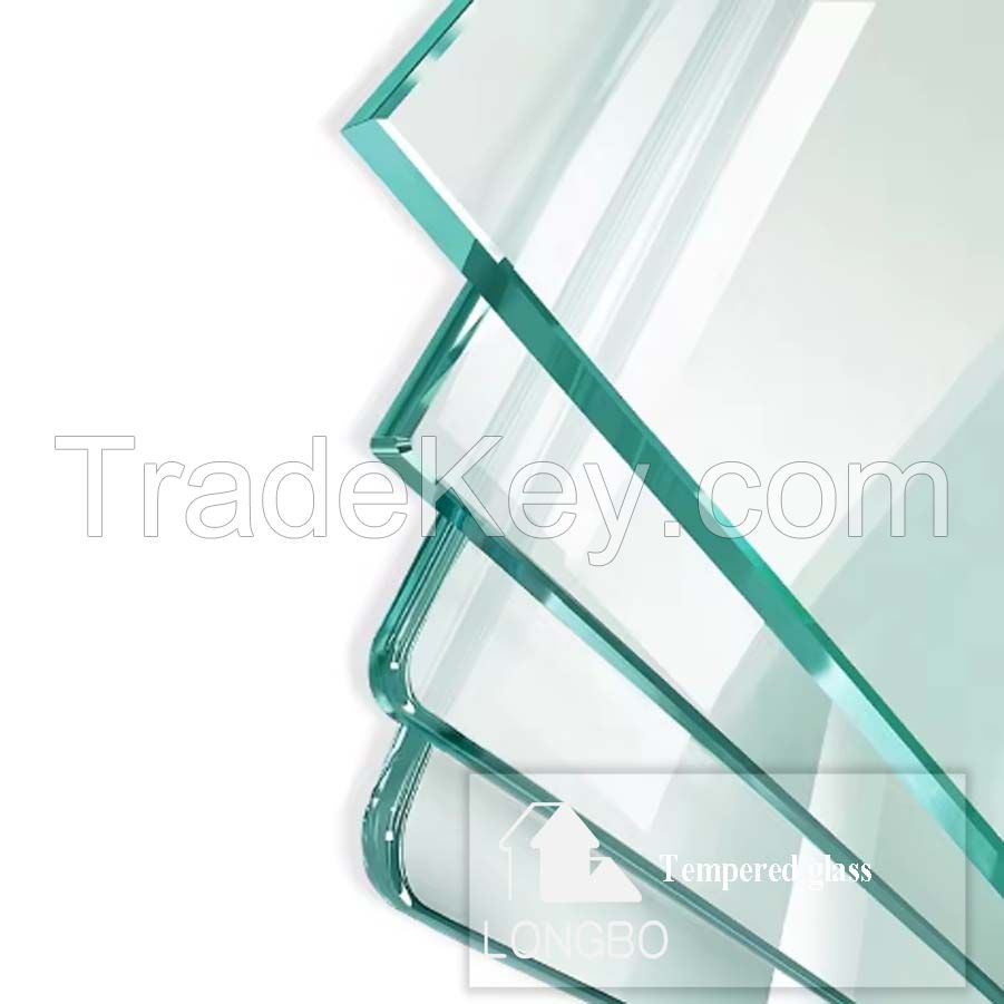 2mm 3mm 4mm 5mm 5.5mm 6mm 8mm 10mm 12mm 15mm 19mm Tempereds Glass with Factory Wholesale Price