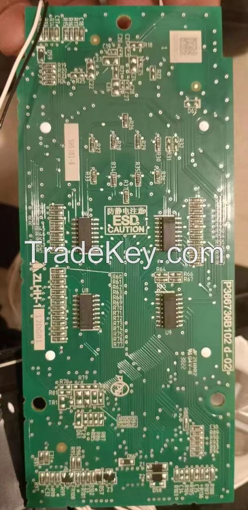 Outbound call board base layer with lock