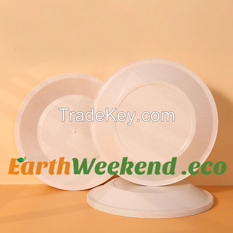 Biodegradable rice husk tableware
