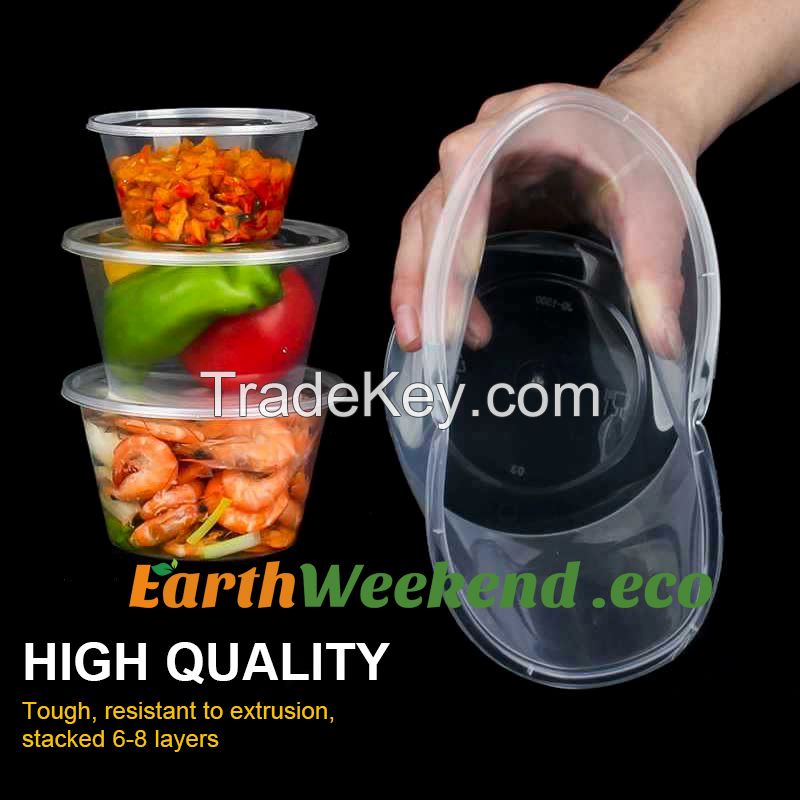 PET meal box lunch box fast food box