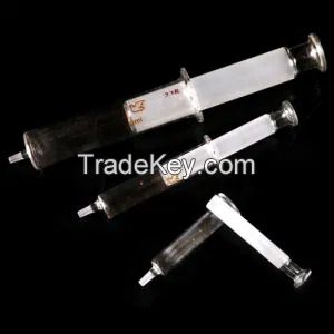 Glass Syringe Chemical Medicine Injector Sampler Dispensing