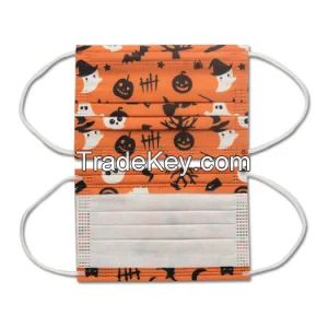 Disposable Three-Layer Non-Woven Fabric Protective Mask for Children