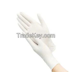 Latex Gloves Disposable Sterilized Rubber Surgical Gloves