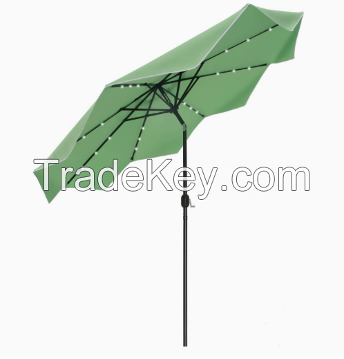 9 Ft Semicircle Patio Umbrella