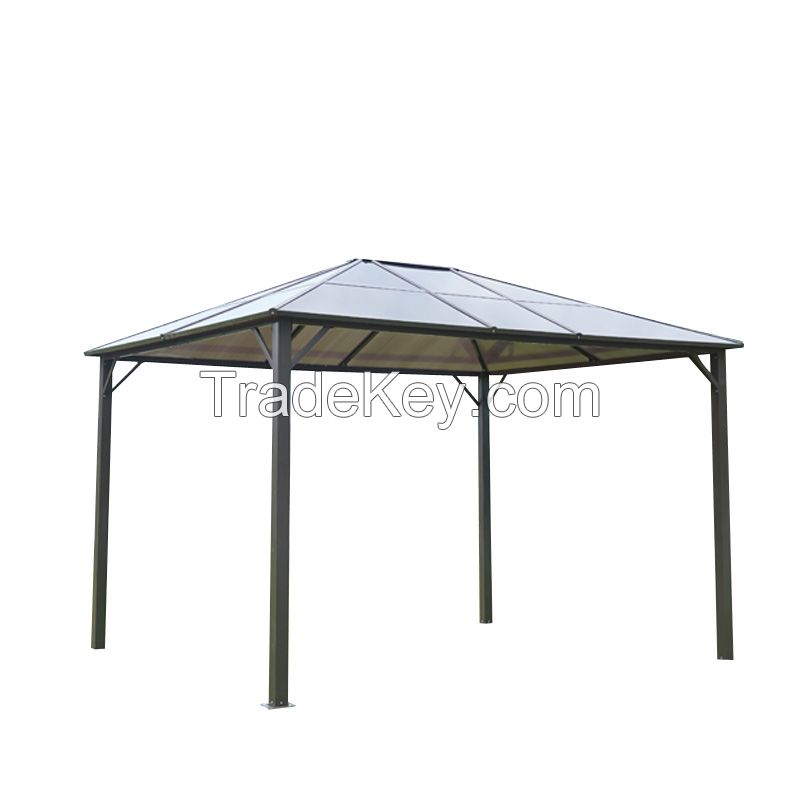 Patio Retractable Pergola Canopy, Backyard Shade Shelter for Deck, Porch Party, Garden, Grill Gazebo