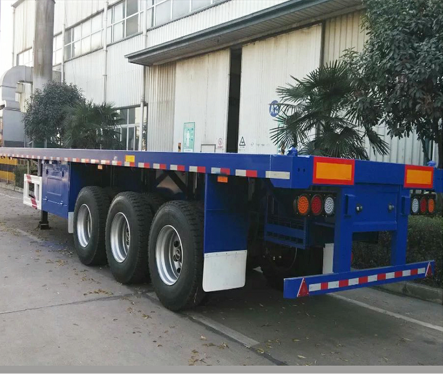Extendable Low Bed Trailer, Front Load Lowbed Semi-trailer, Hydraulic Gooseneck Lowboy, Low bed