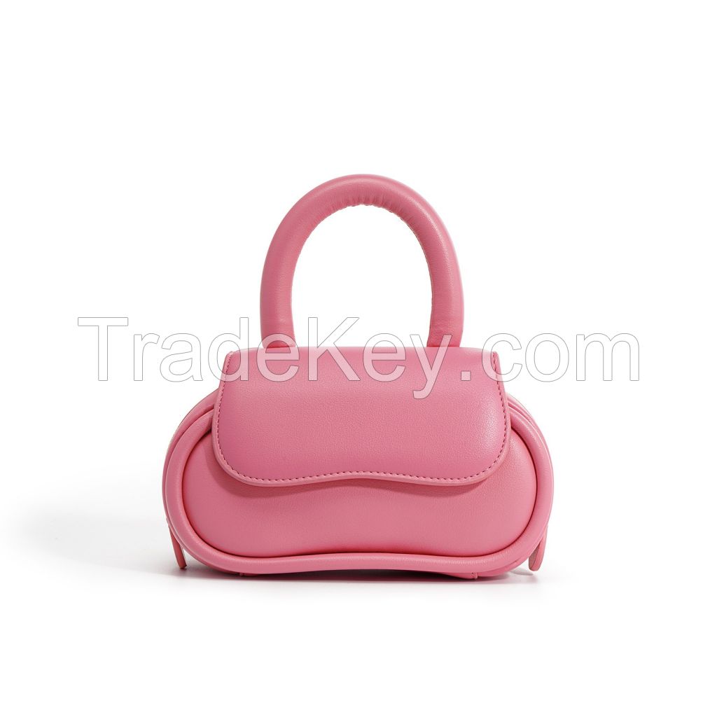Niche design soft European bag pea bag small bag 2024 new one-shoulder crossbody handbag women