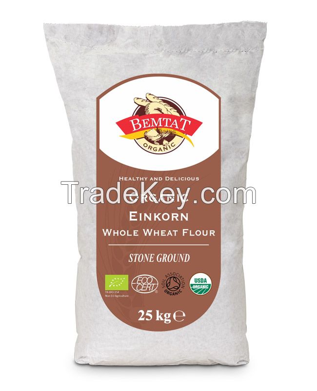 Bemtat Organic Whole Wheat Eincorn Flour