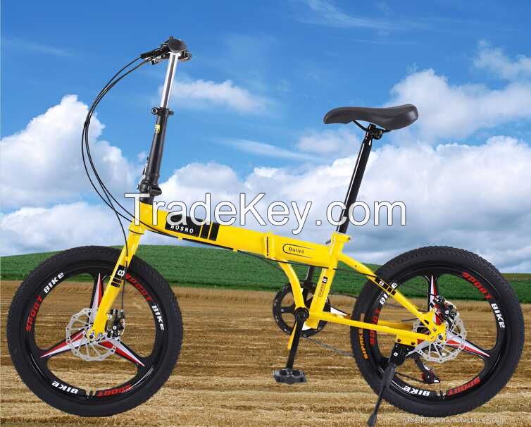20inch carbon steel/al alloy frame folding bike 16&quot;