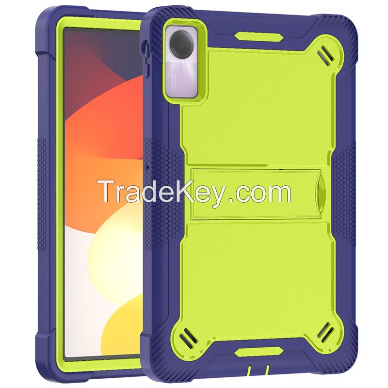 Rugged Armor Hybrid Full-Body Protective Silicone Tablet Case for Redmi pad se 11 inch Heavy Duty Case