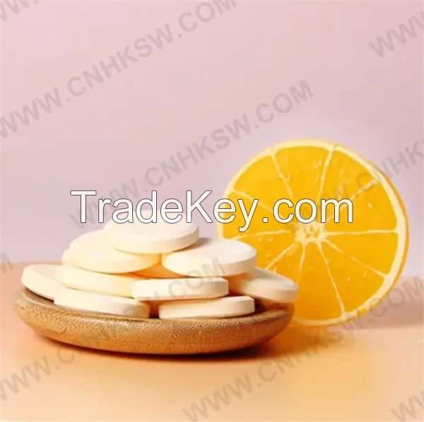 OEM/ODM Private Label Ascorbic Vitamin C Effervescent Tablet