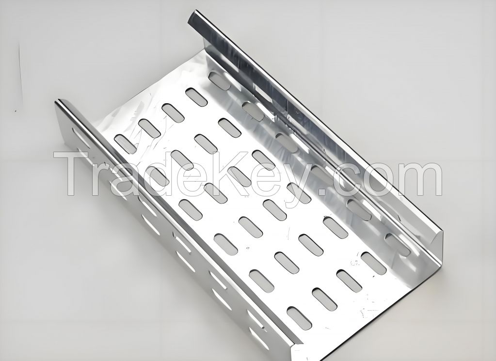 Factory Direct Hot DIP Galvanized Steel Outdoor Use Perforated Tray Type Cable Tray