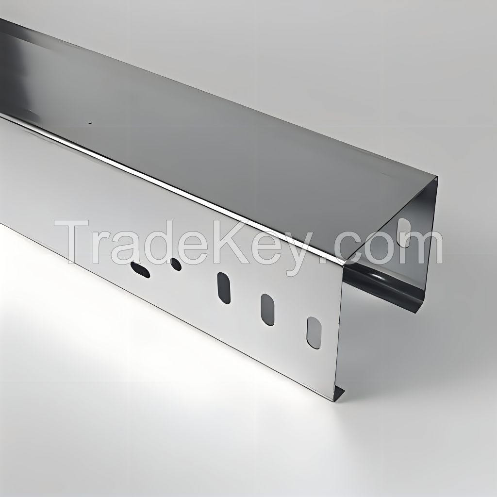 Ventilated or Perforated Trough Stainless Steel Cable Tray
