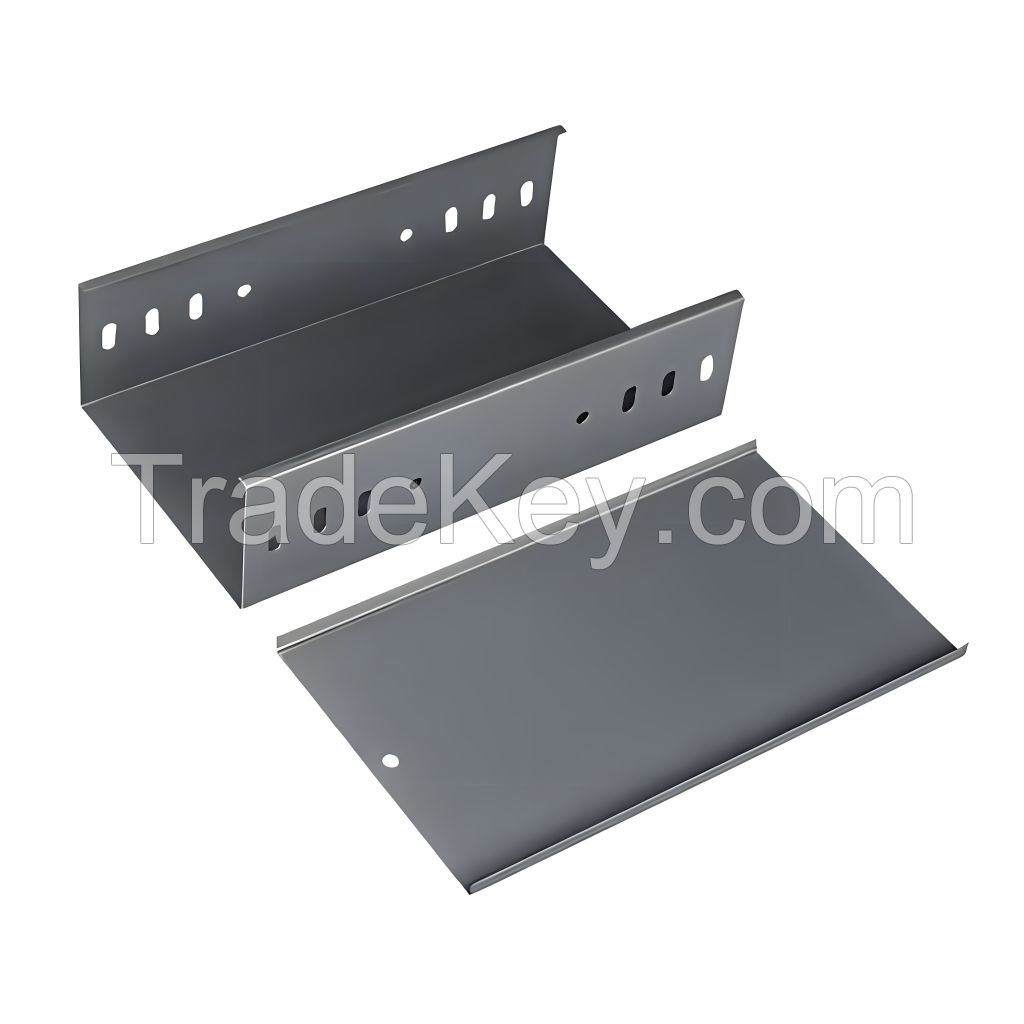Waterproof, Fire-Resistant and Corrosion-Resistant Galvanized Bridge, Hot-DIP Galvanized Trough Type Cable Tray