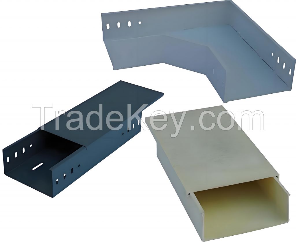 Waterproof, Fire-Resistant and Corrosion-Resistant Galvanized Bridge, Hot-DIP Galvanized Trough Type Cable Tray