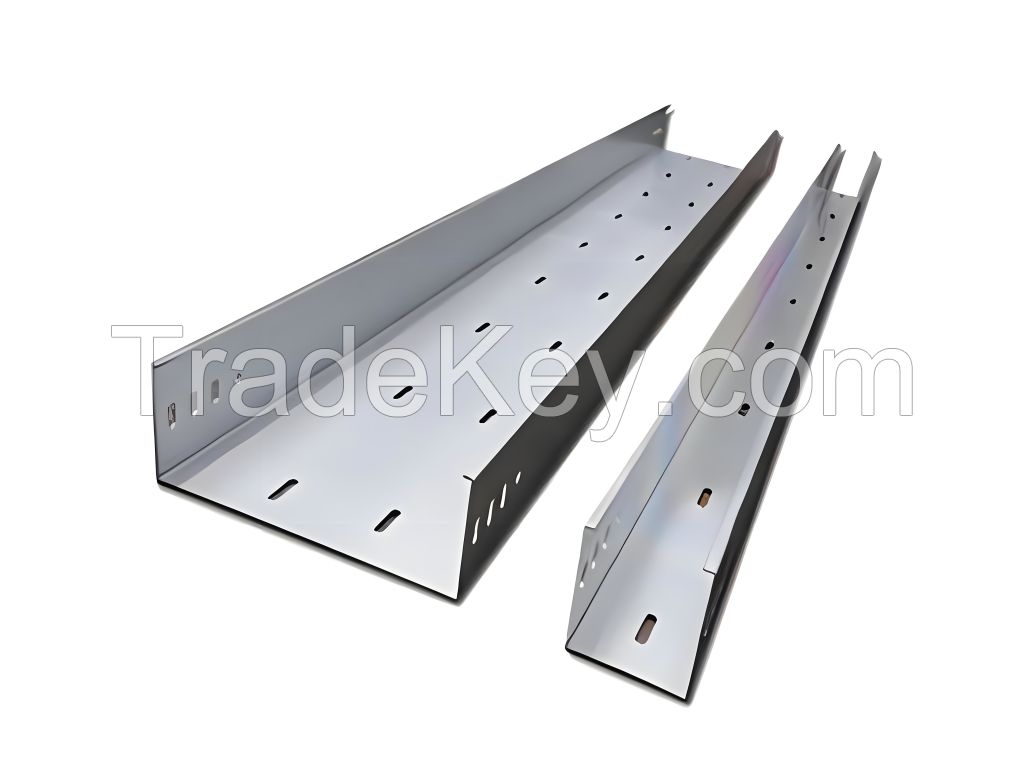 Traditional Tray Cable Tray and Perforated Cable Tray Galvanized Steel