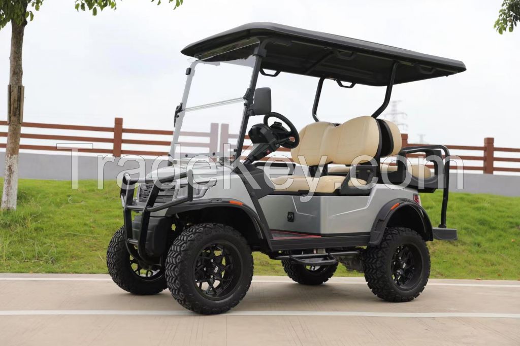 Electric 4 Seater Golf Cart/buggy Lifted