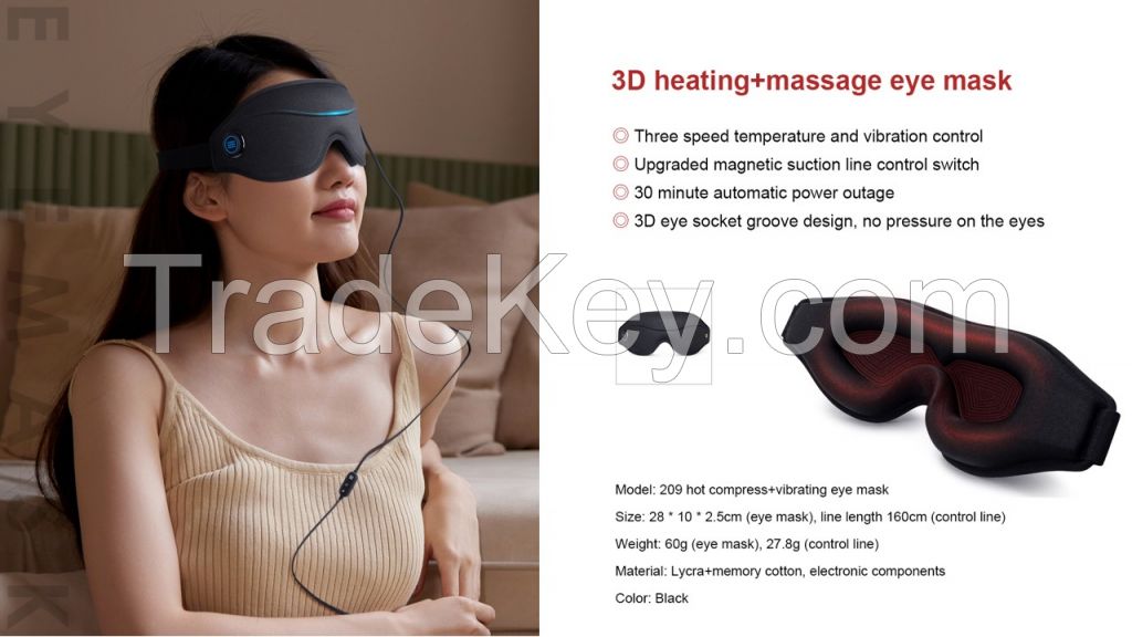 3D blackout sleep eye mask