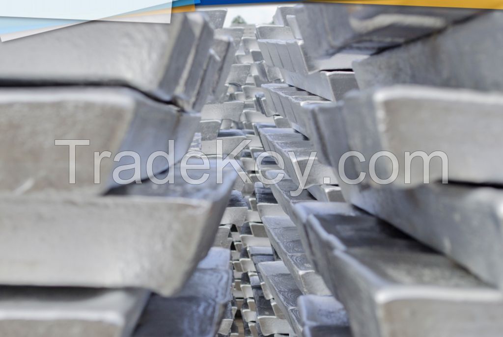Primary Aluminum ingot A7 99.70% ( P1020) W:bluemintmetal