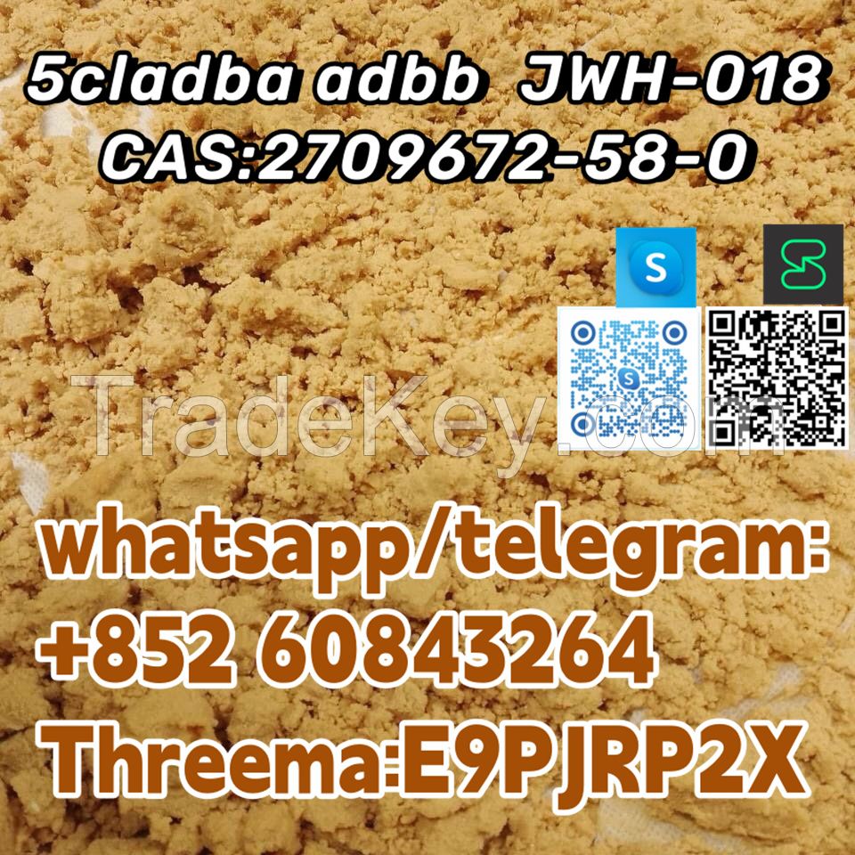 5cladba adbb  JWH-018 CAS:2709672-58-0  whatsapp/telegram:+852 60843264 Threema:E9PJRP2X
