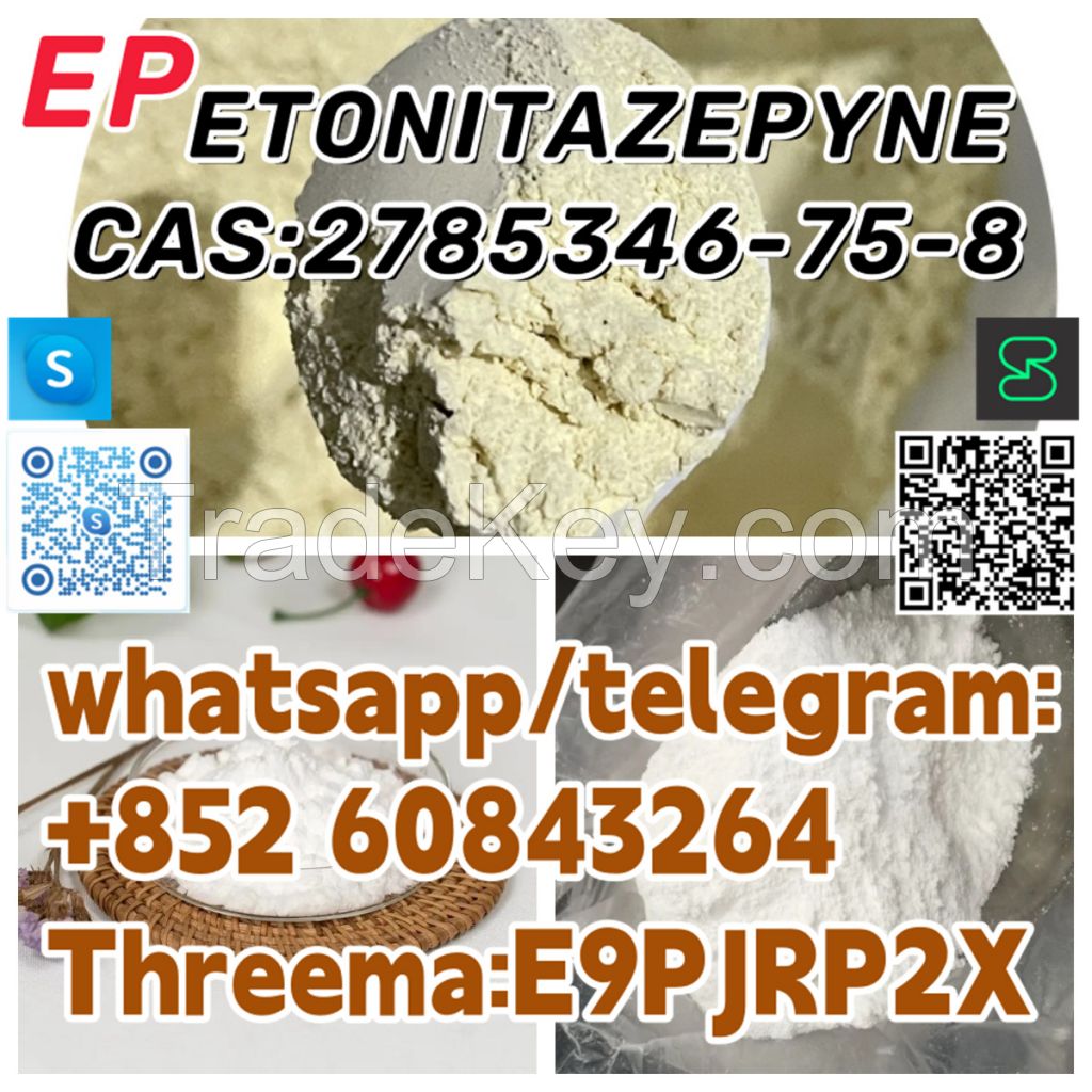 ETONITAZEPYNE  CAS:2785346-75-8 whatsapp/telegram:+852 60843264 Threema:E9PJRP2X