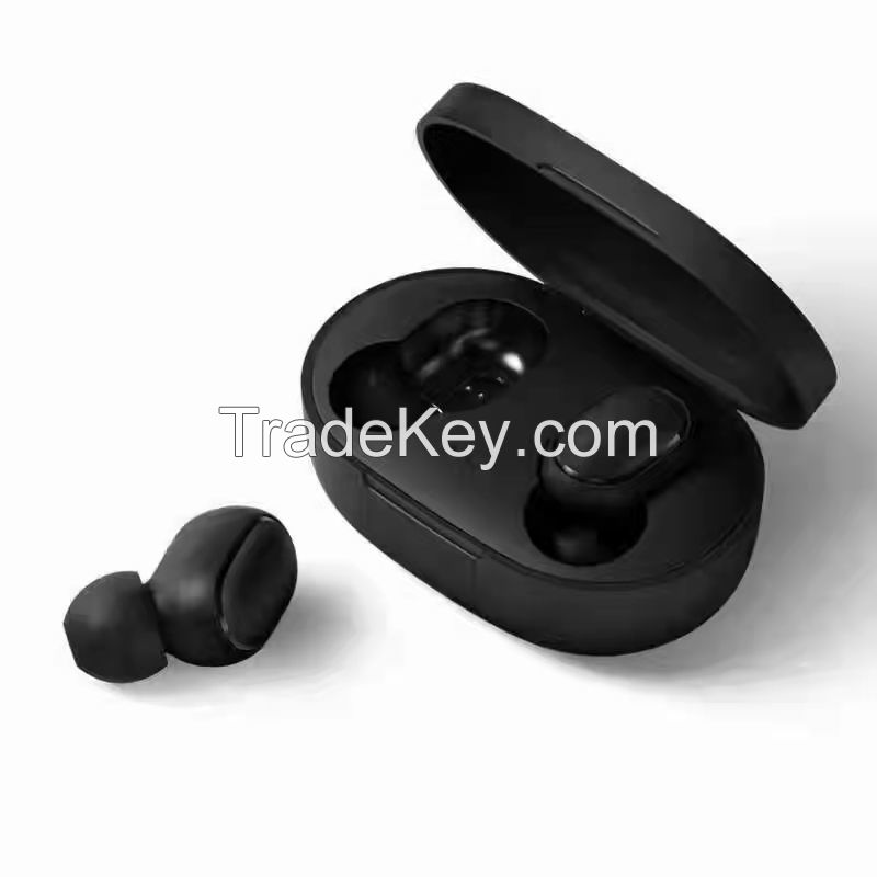 Black call headphones