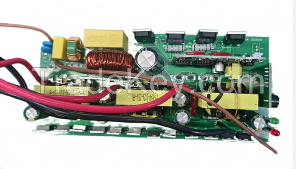ERYUAN hot inverter 6000W12V/24V to 220V double voltage universal backup power supply