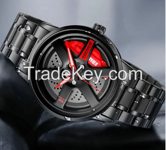 Sports type SKMEI 1787 Hollow rotation montre bracelet Metal waterproofing mechanical watches
