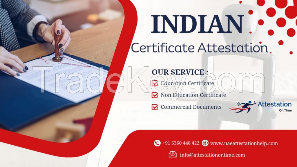 Indian Diploma Certificate Attestation in India