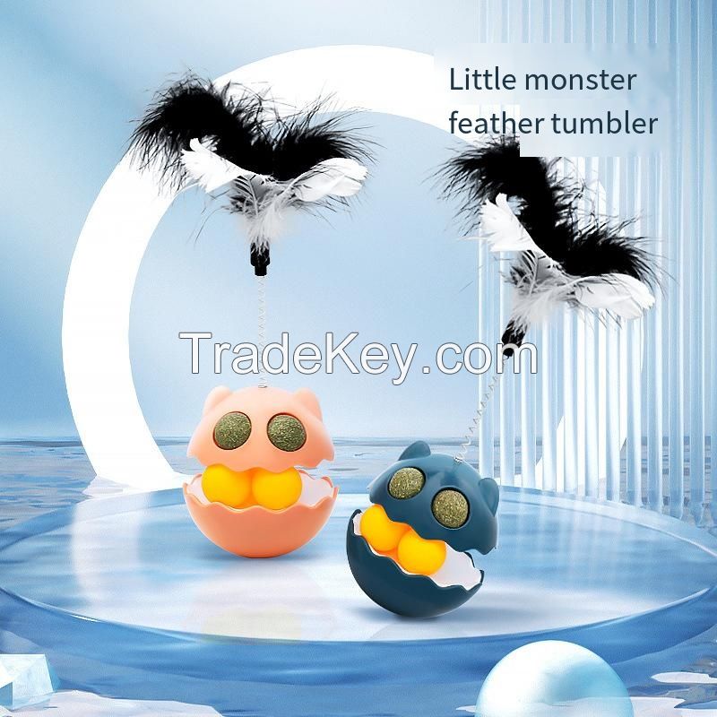 little monster feather tumbler