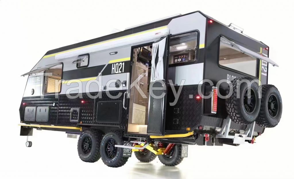 HQ21 caravan camping camping travel trailers caravan off-road campingvan motorhome