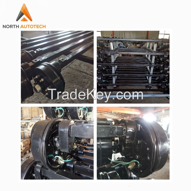 5200 Lbs Drop Axle with Electric Drum Brake
