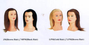 manneuin heads,lesson wigs