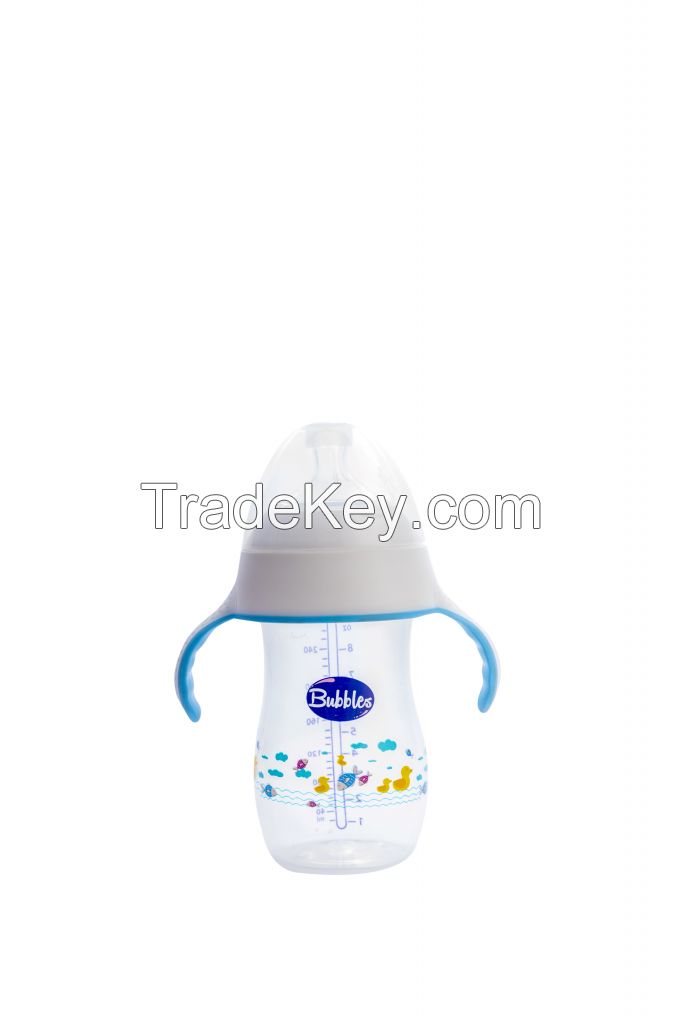 Natural Baby Feeding Bottle with Hand 280ml