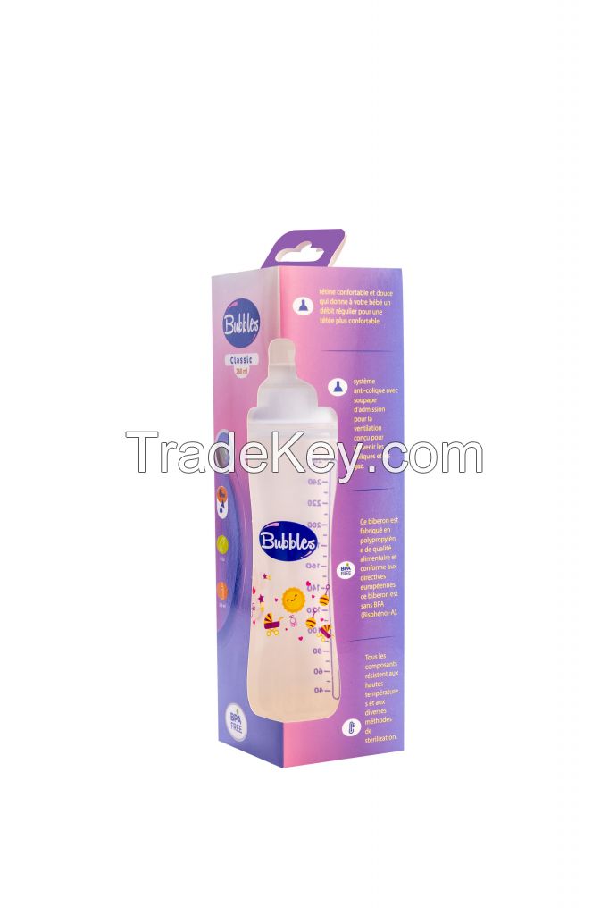 Classic Feeding Bottles 260 ML without hand