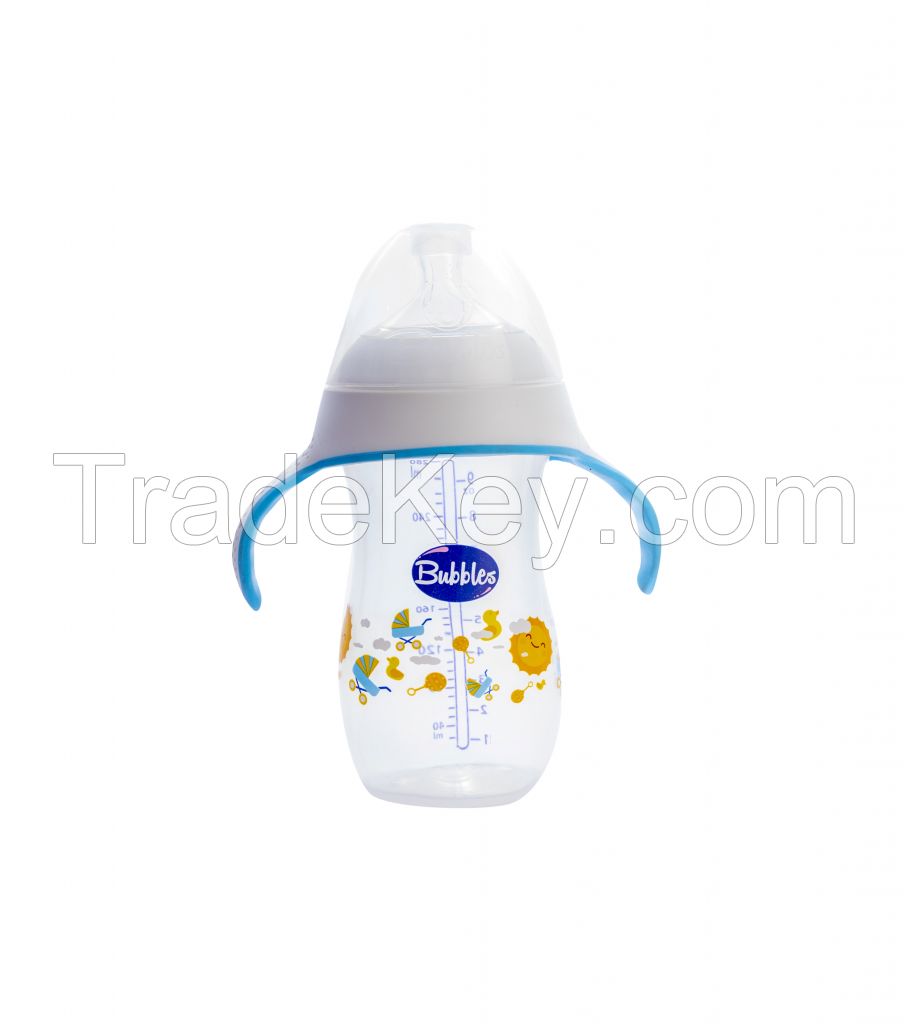 Natural Baby Feeding Bottle with Hand 280ml